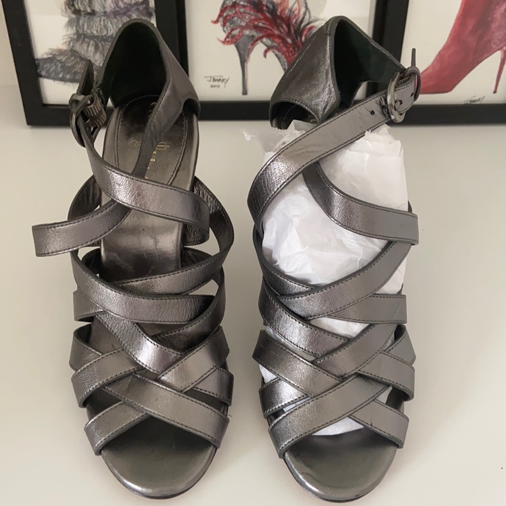 Cole Haan bronze heels